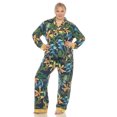 thumbnail image 1 of White Mark Pyjama 2 Pcs pour Femmes à Imprimé de Fleurs Sauvages, 1 of 5