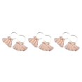 thumbnail image 1 of Pendientes Qarigey Bohemio Retro Abanico Borla Rosa Type1 NO1, 1 of 6