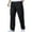 Black, variant on Honeeladyy Men's Fleece Lined Pants Sweatpants Straight Leg Cotton Open Bottem Yoga Thermal Pockets Dress Pants for Men