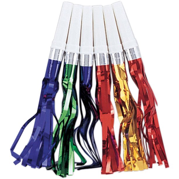 Assorted Party Noisemakers, 12Pack