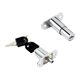 thumbnail image 2 of Cerradura para ventana de puerta corrediza, cerradura para vitrina con llaves, seguridad práctica y fácil grande, 2 of 9