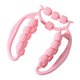 thumbnail image 2 of Rollador de Rodillo de relajación muscular portátil 20 ruedas para pantorrillas para de las piernas Rosa, 2 of 8