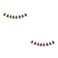 thumbnail image 1 of Bearachild Celebre la Navidad, fiesta festiva y elegante, banderines, regalos de Navidad, decoración, árbol de Navidad multicolor multicolor árbol de Navidad 2Conjunto, 1 of 6