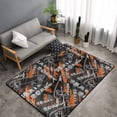 thumbnail image 2 of Letters Skateboard Graffiti Shaggy Area Rug, Rugs for Living Room Bedroom Non Slip Door Mat Indoor Carpet Machine Washable Nursery Home Decor Floor Mats for Entryway 60x39in-#, 2 of 5