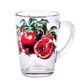 thumbnail image 3 of STP Goods Pomegranate Coffee Tea Glass Mugs Set of 4, 3 of 5