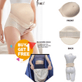 thumbnail image 2 of BIMEI Fake Pregnant Belly Sponge Velcro Closure Breathable Lightweight Adjustable Costume for Woman Include Belly Support Band, Beige, S (1-5 months), 2 of 6