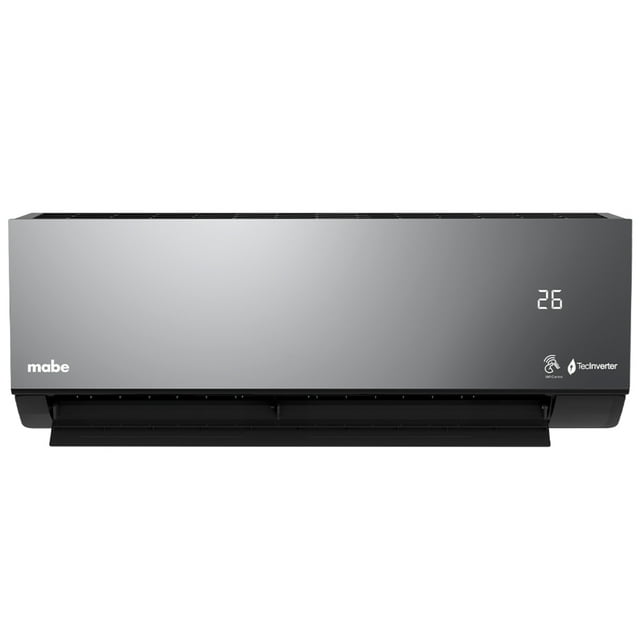 Aire Acondicionado Mini Split Inverter Frío-Calor 115 V 1 Tonelada (12,000 BTU) Espejo Mabe - MMI12HAMCAM10