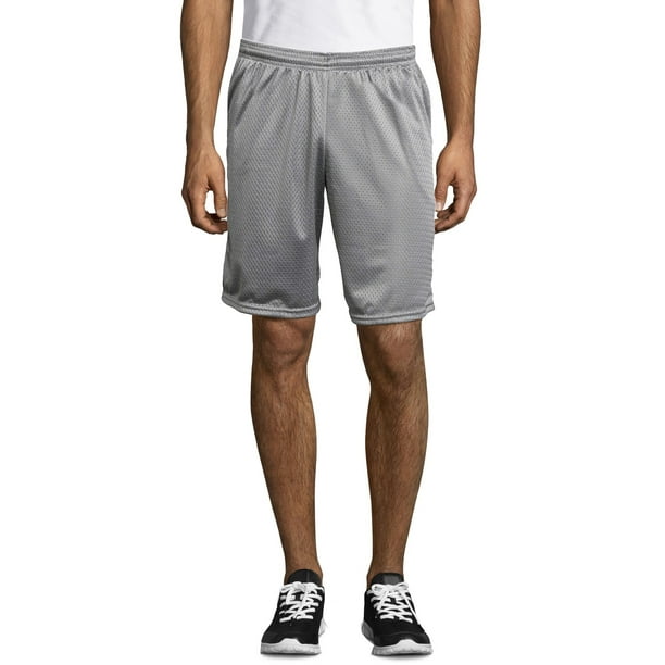 Hanes Sport Men's and Big Men's 9" Athletic Mesh Shorts with Pockets
