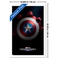 thumbnail image 3 of Marvel Captain America: Brave New World - Teaser One Sheet Wall Poster, 14.725" x 22.375" Framed, 3 of 5
