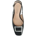 thumbnail image 5 of Journee Womens Everlee Sling Back Square Toe Pumps, 5 of 10