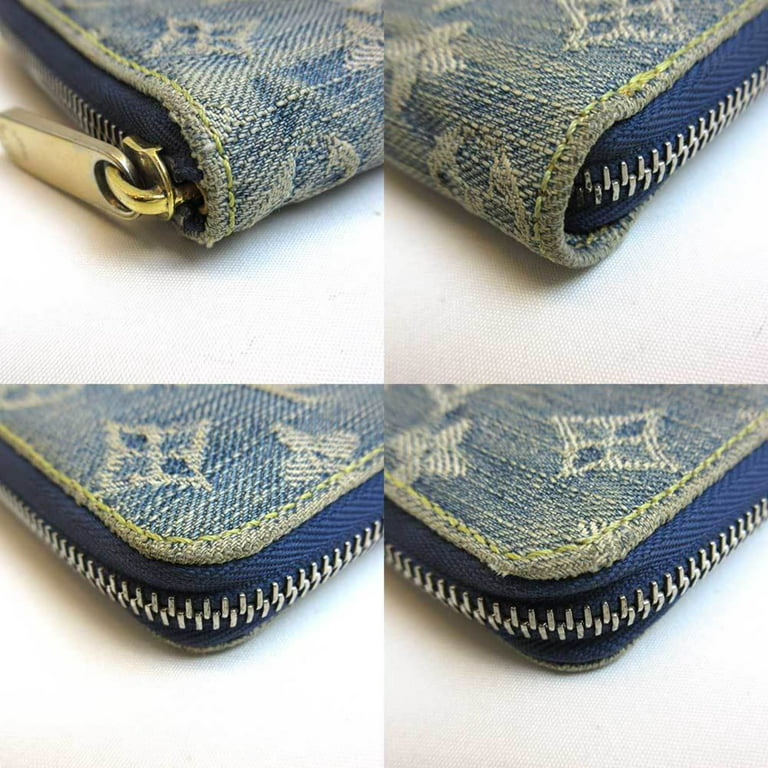 Louis Vuitton Monogram Denim Mini Zippy Wallet