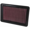 thumbnail image 1 of K & N Filtres Filtre à Air 33-2480 Chargeur de Filtre; Lavable; Rouge; Gaze de Coton; Panneau, 1 of 4