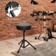 thumbnail image 3 of Taburetes de tambor acolchados plegables silla de tambor universal con pies antideslizantes para niños y adultos CY0334-US-DRUM THRONE, 3 of 8