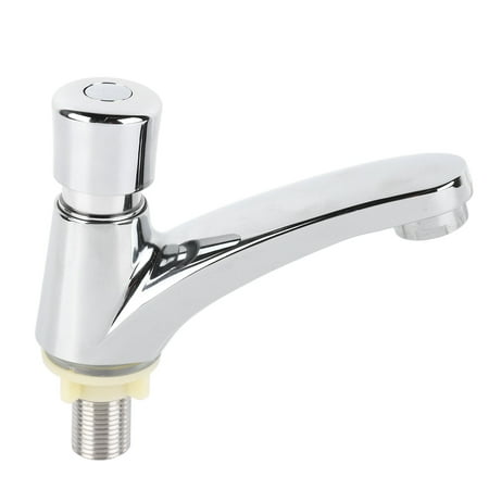 Sorven Time Delay Water Saving Tap Time Delay Basin Sink Faucet, Self Closing Basin Sink Tap Water Saving for Home