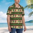 thumbnail image 2 of Lsque Vintage Mexican pattern Hawaiian Shirt for Men, Unisex Summer Beach Casual Short Sleeve Button Down Shirts-Small, 2 of 9