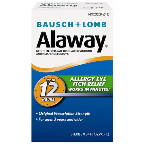 Alaway Antihistamine Eye Drops, .34 fl oz