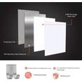 thumbnail image 4 of (2 Pack)Self Adhesive Stainless Steel Heavy Duty Utility Storage Hook,Shower Hook for Razor,Bathroom Kitchen Organizer for Plug Robe Towel Loofah Bathrobe Coat, 4 of 7