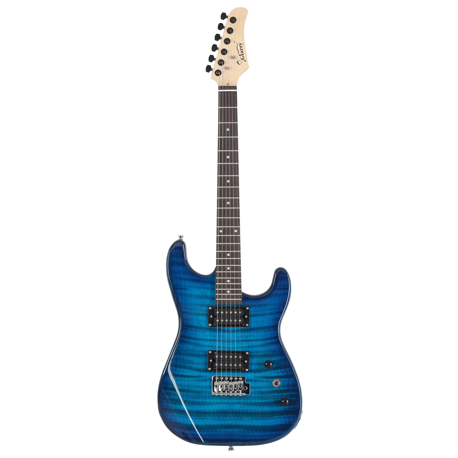 Tcbosik 39" Electric Guitar Kit, Beginner Starter Set with Amplifier, Strap, Bag, Amp Wire, Tremolo Arm and Wrench Tool, Blue