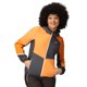 thumbnail image 3 of Regatta - Chaqueta con Capucha Trutton II de Deflector para Mujer (Albaricoque Crush, Gris Seal), 3 of 3