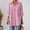 Pink, variant on YANGXINX Womens Dress Shirts Long Sleeve Button Down Elegant Free Collared Work Office Solid Blouses Dressy Casual Relaxed Fit Tops