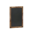 thumbnail image 2 of Merrick Lane 18" x 24" Torched Wood Wall Mount Magnetic Chalkboard Sign with Eraser, Hanging Wall Chalkboard Memo Board, 2 of 12