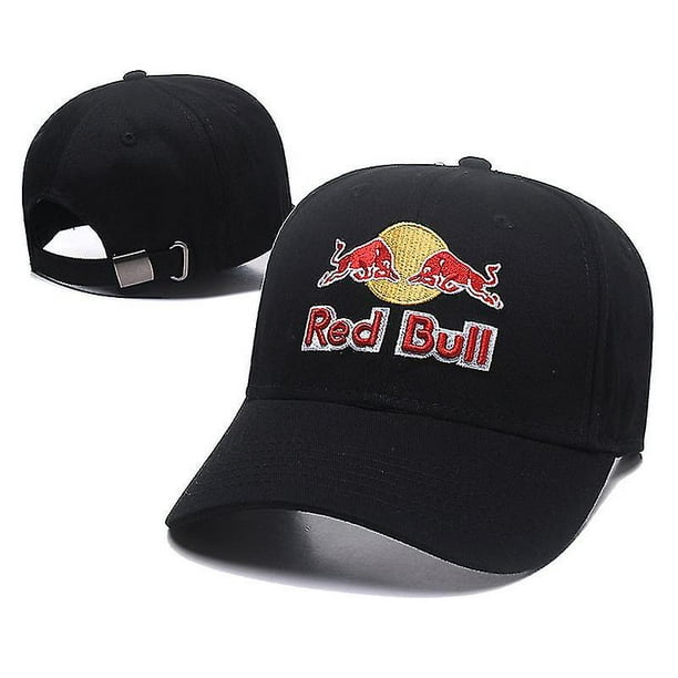 Yeegool Red Bull Racing Team Racing Hat Men's Outdoor Sports Peaked Baseball Cap Car Capm,1pcs,black