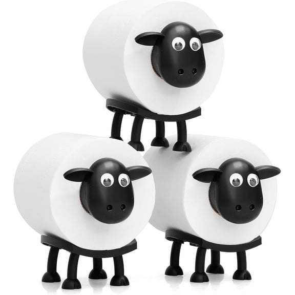 Prichor Black Sheep Toilet Paper Holder