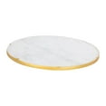 thumbnail image 3 of Bandeja redonda de mármol para tocador, bandeja para guardar cosméticos, bandeja para servir moderna y elegante, redonda Diámetro 15cm, 3 of 9