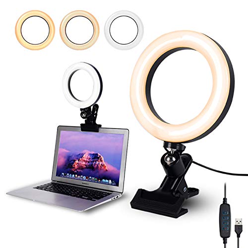 mini desk ring light