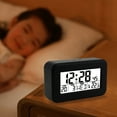 thumbnail image 6 of sruoe Alarm Clock, Digital Clocks, Clock Alarm Bedside, Clock Alarm Radio, Clock Alarm Digitalalarm, Mirror Digital Clock, Heavy Sleepers Alarm Clock, Plastic, 6 of 6
