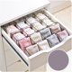 thumbnail image 1 of unbranded 6Ud Caja Con Compartimentos Para Almacenaje De Calcetines Y Ropa Interior, 1 of 8