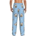 thumbnail image 3 of Disketp Cute French Bulldog Men'S Pajama Pants - Ultra Soft Fleece Sleep And Lounge Pants (Size: S-Xxl), 3 of 9