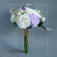 thumbnail image 3 of Bridal Bouquet – Handmade Rose & Butterfly Orchid Wedding Flowers, Waterfall Cascade Bouquet for Bride, Proposal, Church Wedding, Photography, 3 of 10