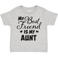 thumbnail image 3 of Inktastic My Best Friend is My Aunt with Hearts Boys or Girls Toddler T-Shirt, 3 of 5