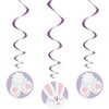 Hanging Happy Bunny Easter Decorations, 26in, 3ct