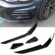 thumbnail image 4 of Front Bumper Aero Kits Canards Wing Body Spoiler Canard Car Adaptations Replacement for MK7.5 R 2017?2020Glossy Black, 4 of 5