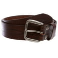 thumbnail image 2 of Women's or Men's Embossed Vintage Full Grain Leather Casual Jean Belt, 2 of 3