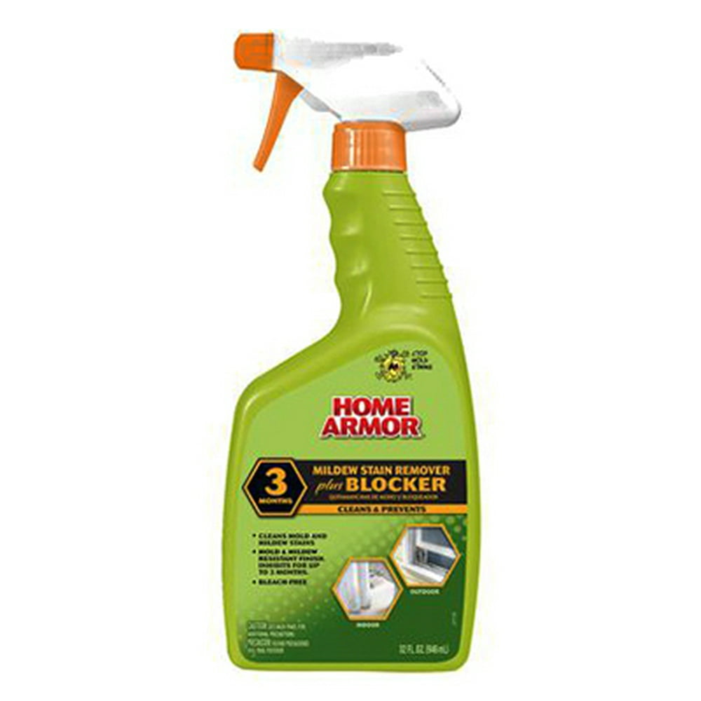 Home Armor 32 OZ,Indoor Outdoor Mildew Stain Remover Plus Blocker Clea