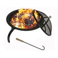 thumbnail image 3 of Hampton 22 Inch Round Steel Wood Burning Fire Pit in Black, 3 of 7