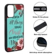 thumbnail image 2 of WIRESTER Shockproof Soft Rubber Cover Case for Samsung Galaxy S20+ Plus 6.7" 2020, Christian Bible Verses Philippians 4:13, 2 of 5