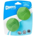 thumbnail image 1 of Bola Errática Chuckit! Verde Medium 2-Pack, 1 of 5
