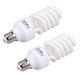 thumbnail image 1 of 2x Compact E27 220v 5500k 45w Photo Studio Bulb Video Photography Daylight Light Lamp White, 1 of 5