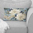 thumbnail image 2 of Designart "Contemporary Victorian Flourish: Modern Pattern III" Floral Printed Throw Pillow, 2 of 5