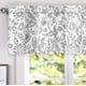 thumbnail image 1 of Cortina de ventana con cenefa DriftAway Julia, color gris acuarela, 1 of 9