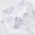 thumbnail image 4 of Boys Formal Long Sleeve Solid Color Dress Shirt，with Tie,White，Sizes 4-16, 4 of 5