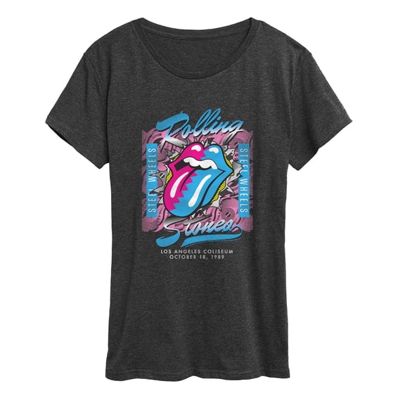 Rolling Stones - Steel Wheels Tour - Women's Short Sleeve Graphic T-Shirt