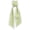 Green, variant on VKLU Purple Gingham Wreath Sash, Scalloped Edge Fabric Ribbon Streamer for Front Door, Versatile Wreath Tie for Lavender Theme Decor & Parties