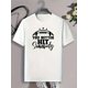 thumbnail image 1 of YOU BETTER HIT SOMEBODY & Football Themed Graphic Print Casual Crew Neck Short Sleeves For Men, Quick-drying Comfy Casual Summer T-Shirt For Daily Wear Work Out And Vacation Resorts, 1 of 3