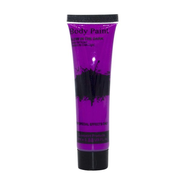 UV Neon Face + Body Paint Blue 10ml Make Up Unisex
