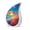 Beach-2, variant on VALERASH Beach Memorial Urn for Ashes for Women - Blue Teardrop Urns for Adult Male Sunset Pink Cremation Urn for Mom & Dad- 3 Inch